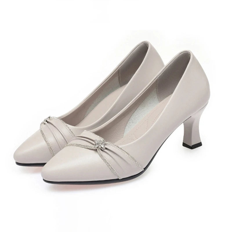 Manufacturer  New Women's High Heels Women's Shoes Korean Version Pointed Toe Shallow Mouth Women's Stiletto Shoes   Pumps