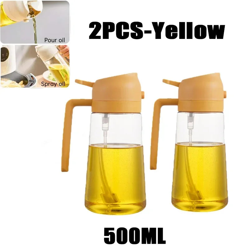 manufacturer  Olive Oil Spray Bottle for Oil Bottle Pouring for Cooking Oil Spices Camping Dispenser with Automatic Lid Spice Shaker   Kitchen gadgets