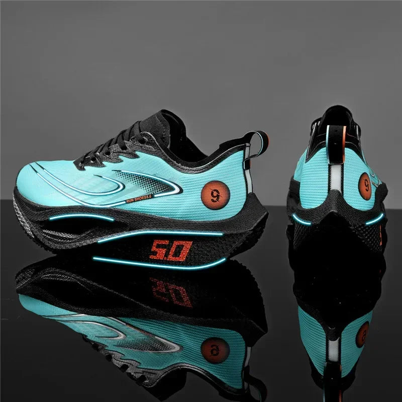 Manufacturer   Unisex  Full Carbon Plate Running Shoes Professional Marathon Racing Lightweight Bounce Cushion Breathable Sports Sneakers    Sneakers