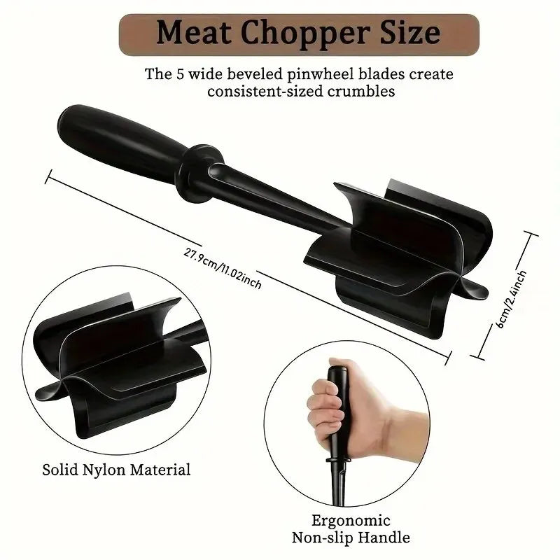 Manufacturer   1pc Handheld Household Kitchen Meat Chopper Mixing Rice Meat Grinder Grinder Meat Masher Kitchen Tool   kitchen gadgets