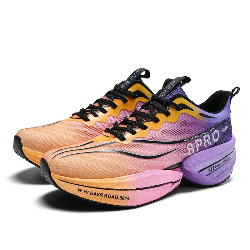 Manufacturer   New Men's Carbon Plate Sneakers Outdoor Soft Sole Mesh Sports Shoes Running Shoes Light Anti-Slip Casual Couple Tennis Shoes    Sneakers