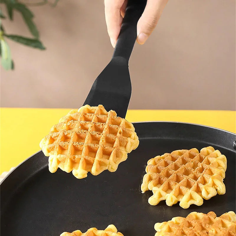 Manufacturer    Silicone Frying Shovel High Heat Resistant Kitchen Tools Non-Stick Pancake Fried Egg Transfer Shovel Cooking Leakage Spatula     Kitchen gadgets