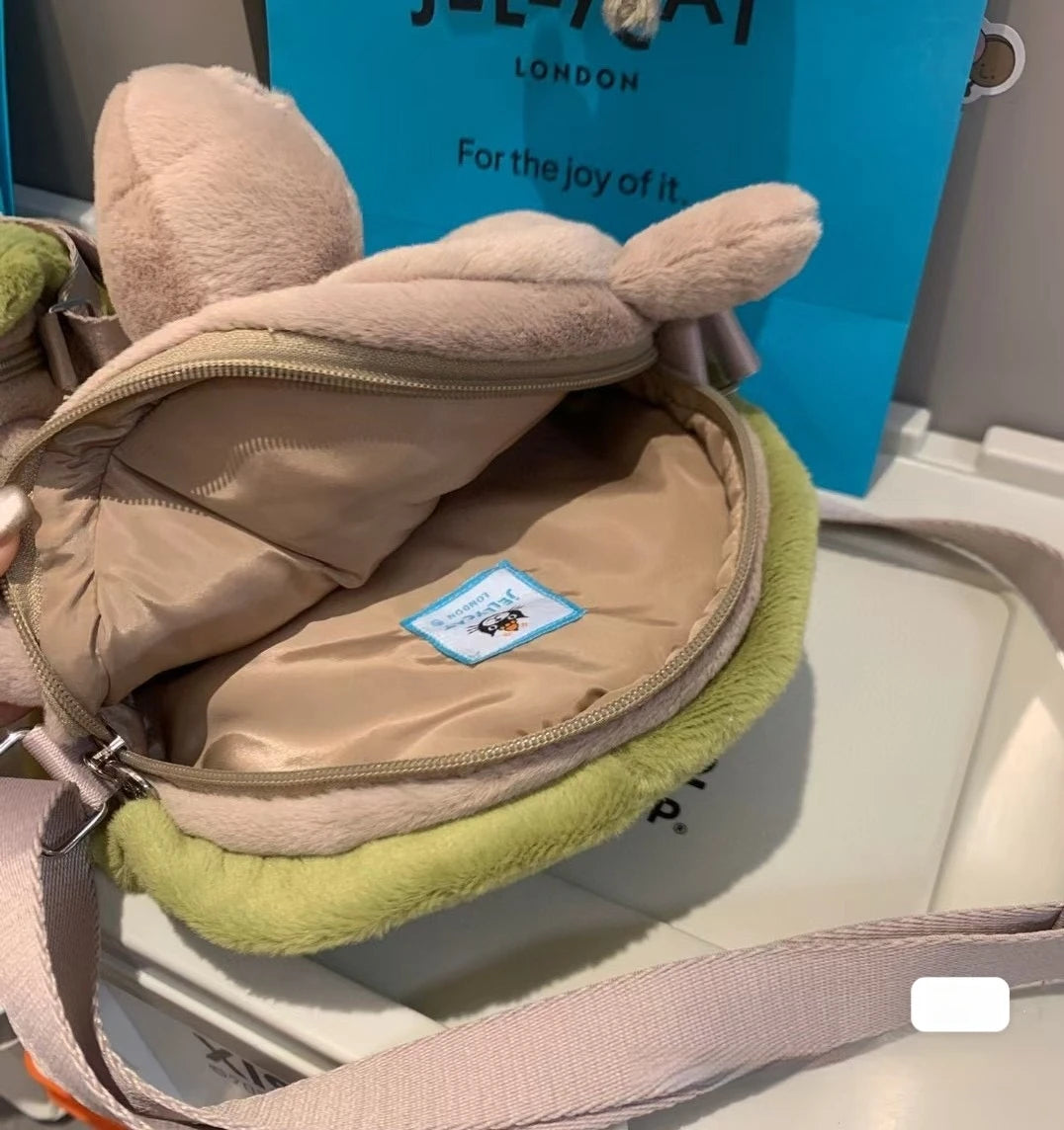Jellycat Hot Sales Turtle  Soothing Plush Toy Crossbody  Cute Doll Children'SBAG  Fun Doll  Ornament Holiday Gift