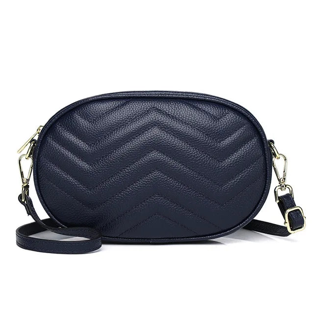 Women Bags  New Genuine Leather Simple Design Trend Crossbody Bags Female Cowhide Shoulder Bag Small Ladies messenger bag