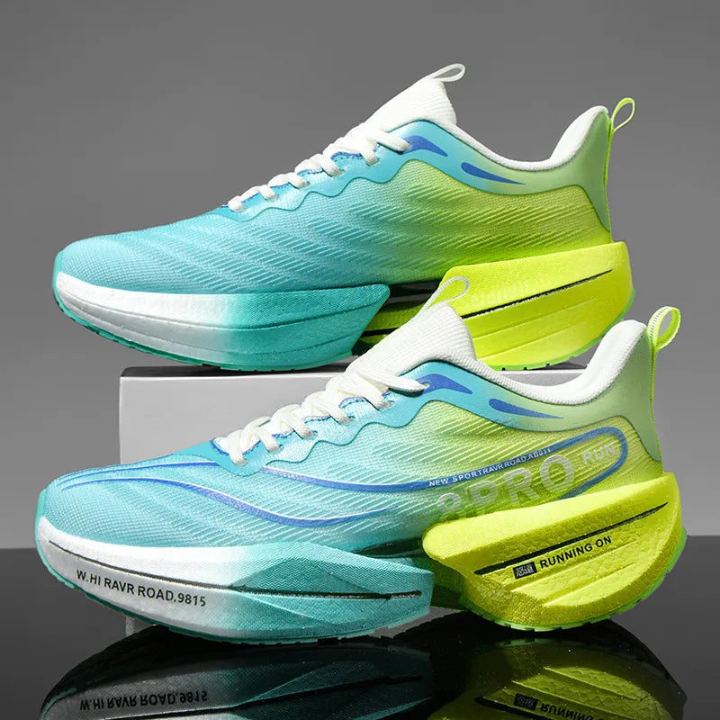 Manufacturer   New Men's Carbon Plate Sneakers Outdoor Soft Sole Mesh Sports Shoes Running Shoes Light Anti-Slip Casual Couple Tennis Shoes    Sneakers