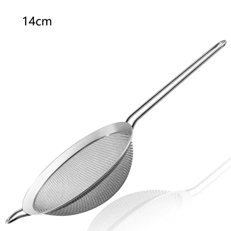 Manufacturer   1-3Pcs Stainless Steel Wire Fine Mesh Oil Strainer Flour Colander Sieve Sifter Pastry Baking Tools Kitchen Accessories   kitchen gadgets