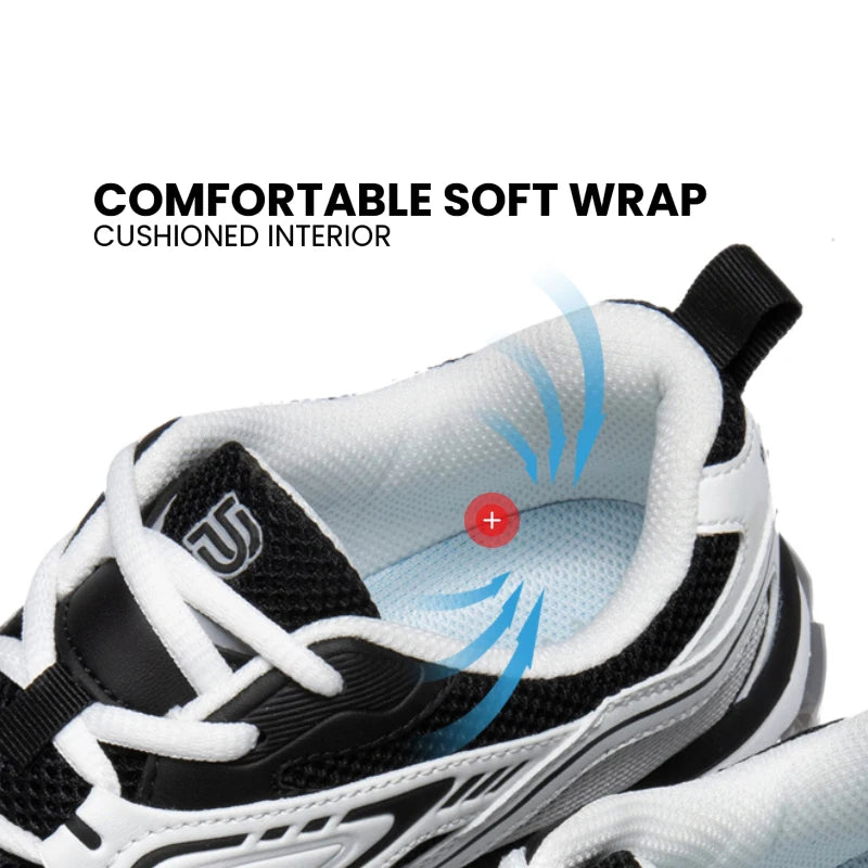 Manufacturer   Baasploa Men Sport Shoes Mesh Breathable Retro Running Shoes Fashion Classics Comfort Casual Sneakers Male Lace-up New Arrival    Sneakers