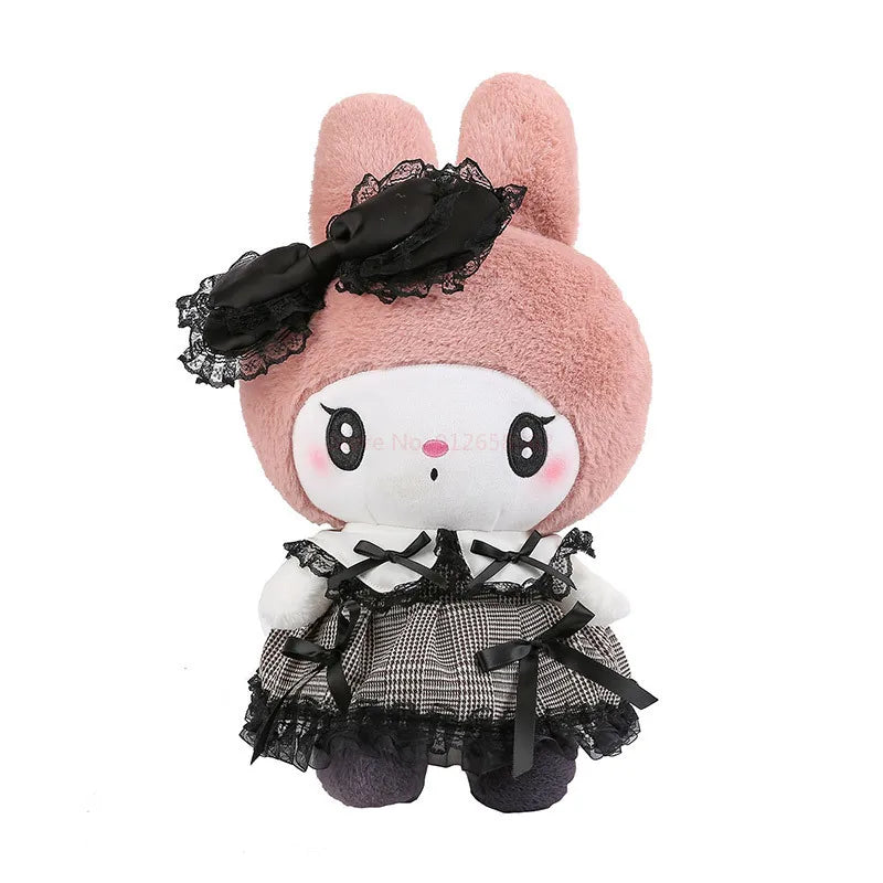 Big Size Kuromi Melody Cinnamoroll Plush Toy Pillow Anime Stuffed Doll Anime Sofa Cushion Girl's Room Decoration Xmas Gift