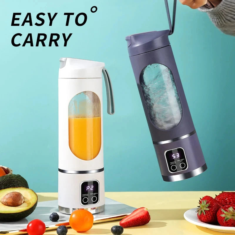 Manufacturer      New Household Charging MINI Crushed Ice Electric Juicer Powerful Motor 450ML Large Capacity Digital Display Juice Cup     Kitchen gadgets