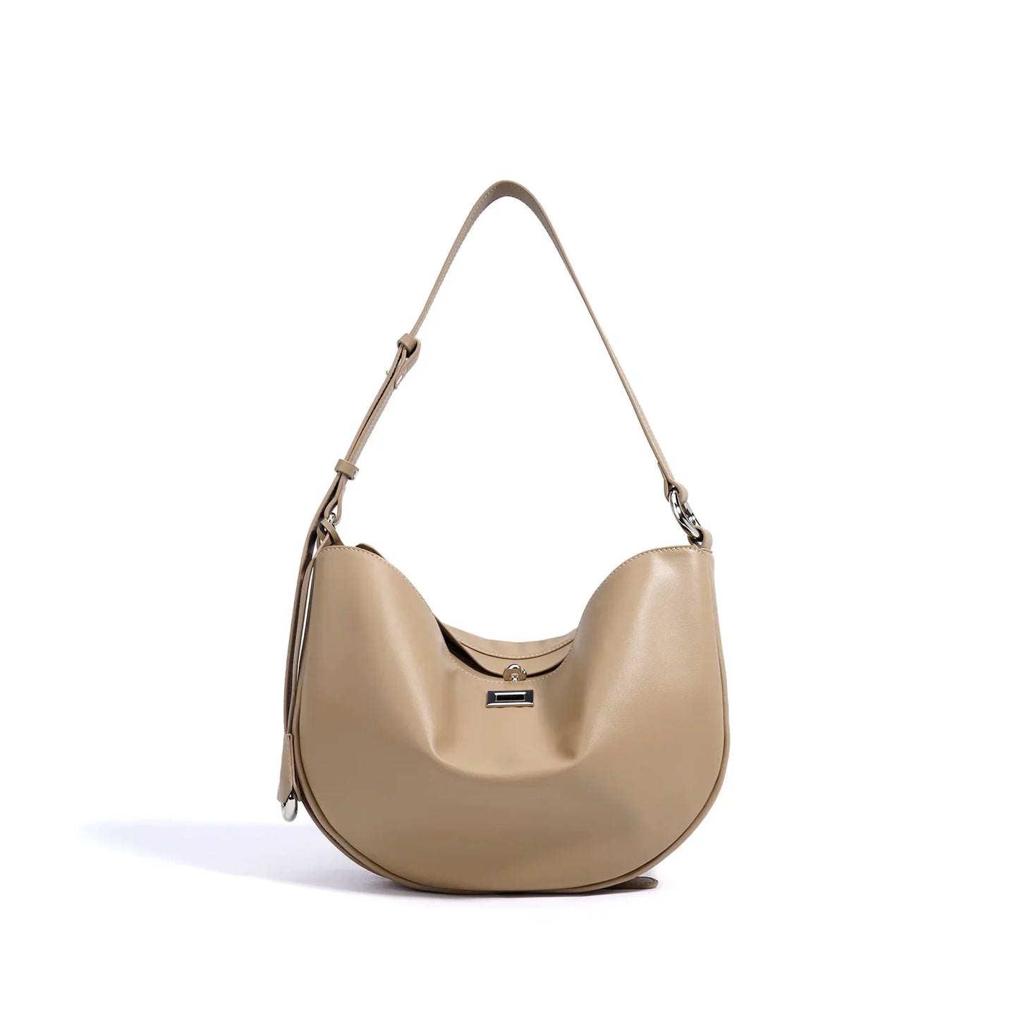 Motingsome  New Designer Luxuy Hobos Bag Woman High Quality Natural Cow Genuine Leather Handbag Fashion Underarm Purses