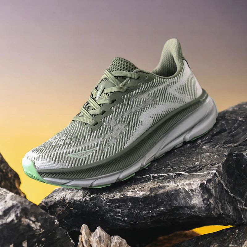 Manufacturer   Men's Running Shoes Luxury shoes Couple Outdoor Sneakers Cushioning Breathable Mesh Off-road Trainer Shoes Race Non-Slip Fashion    Sneakers