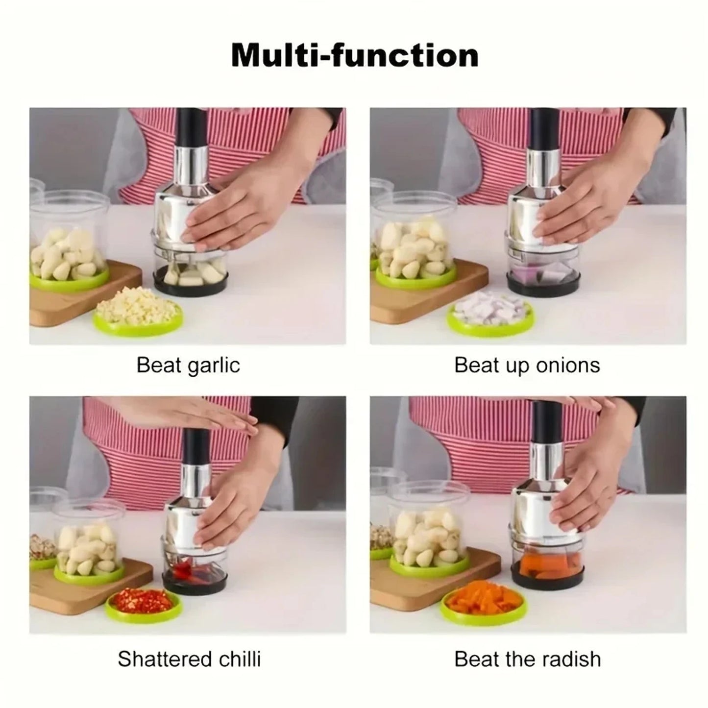manufacturer  Patting Knife Garlic Puree Tool Food Vegetable Garlic Onion Dicer Mincer Household Cutter Peeler Accessory 304 Stainless Steel   Kitchen gadgets
