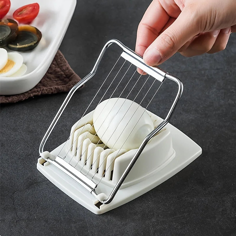 manufacturer  Egg Slicer Various Multi Functional Stainless Steel Egg Slicers Can Cut Soft Food for Practical Quick Household Kitchen Tools   Kitchen gadgets