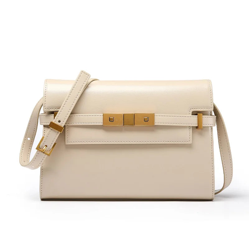 Manhattan handbag,  retro high-end feeling, underarm mailman baguette bag