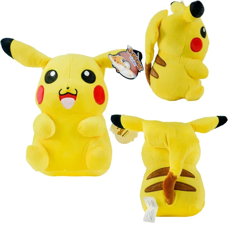 10PCS 20cm Pokemon Stuffed Plush Toy Kawaii Pikachu  Anime Doll Kids Birthday Kawaii Cute Soft Children Stuffed Plush