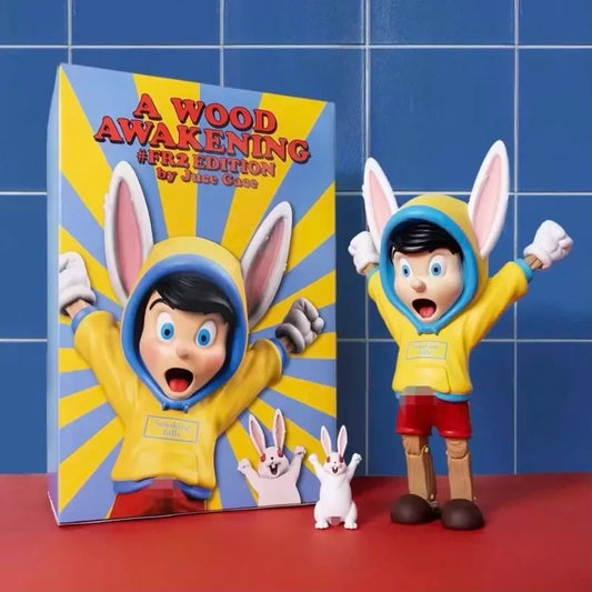 Puppet Show Prank Figure Pinocchio Funny Trendy Toy Collectible Anime Surroundings Action  Collectible Dolls Anime Surrounding