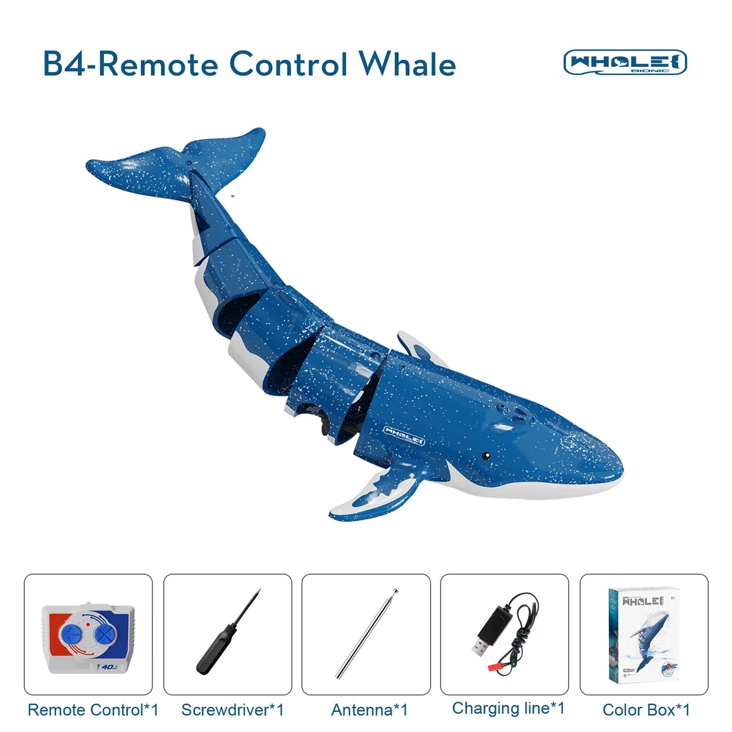 RC Shark Spray Water Electric Whale Kids Toy Remote Control Dolphin Animal Bath Tub Pool Simulation Submarine Fish Game