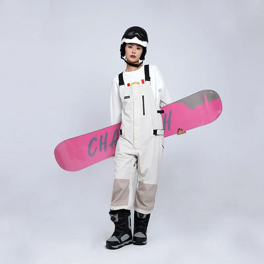 New Adult Man Women Skiing Pants Outdoor Single Double Board Ski Sports Winter Windproof  WaterProof Breathable Warm Pant