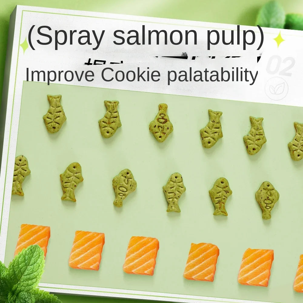 Cat Mint Biscuit Cat Eating Snack Pet Molar Nutrition Fattening Kitten Snack Adult Cat Reward cat food