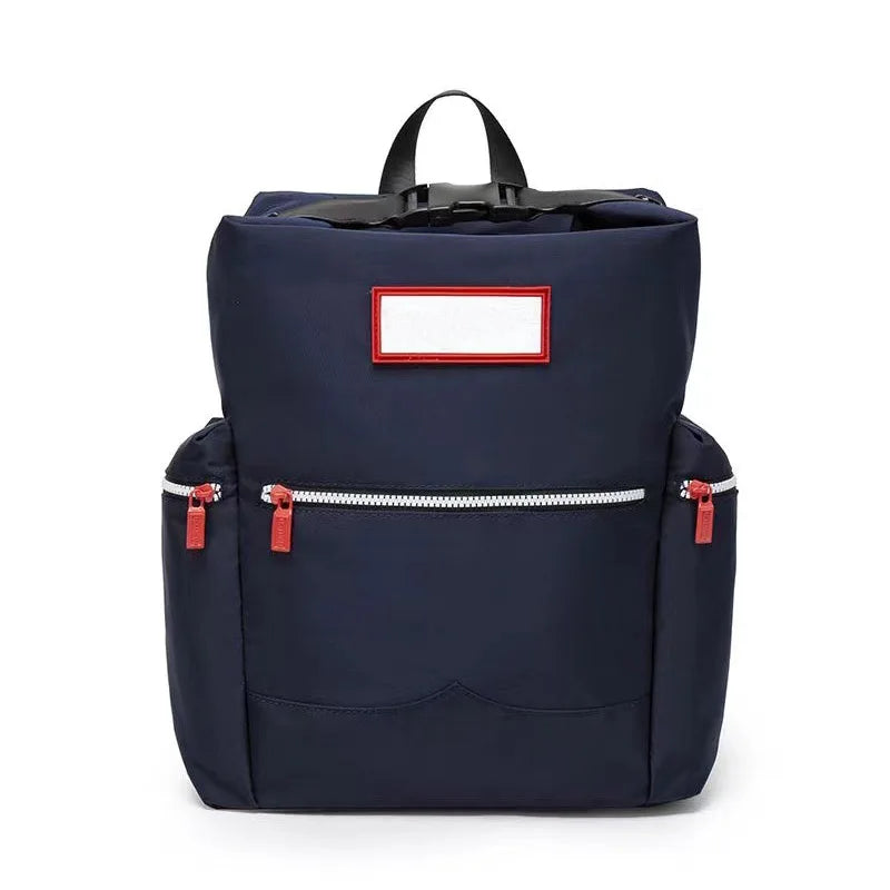 new fashion men and women 16-inch large capacity travel waterproof backpack lightweight outdoor camping top buckle nylon bag