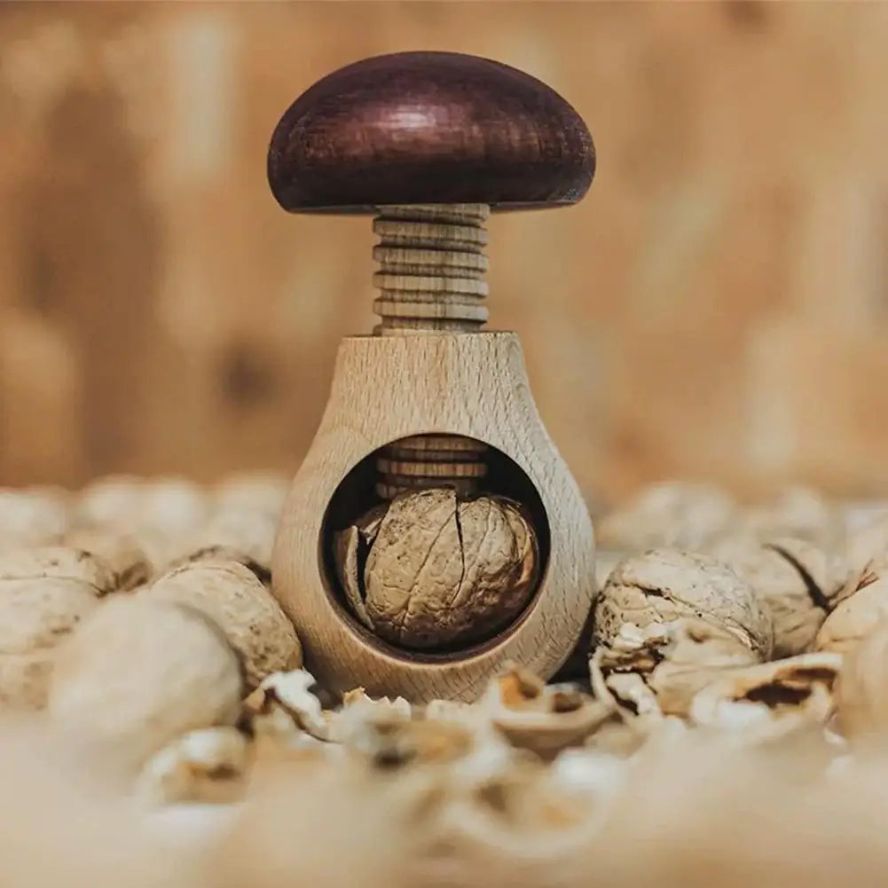 Manufacturer    Nutcracker Mushroom Shaped New   for Home Kitchen Walnut Hazel Nut Clip Cracker Pecan Hazelnut Crack Tools ﻿     Kitchen gadgets