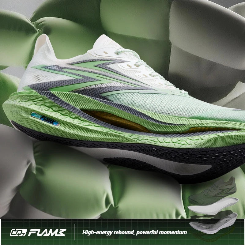 Manufacturer   361 Degrees Flame 4.5 Men's Running Shoes Carbon Plate Breathable Stable Rebound Grippy Durable Marathon Male Sneakers 672532221    Sneakers