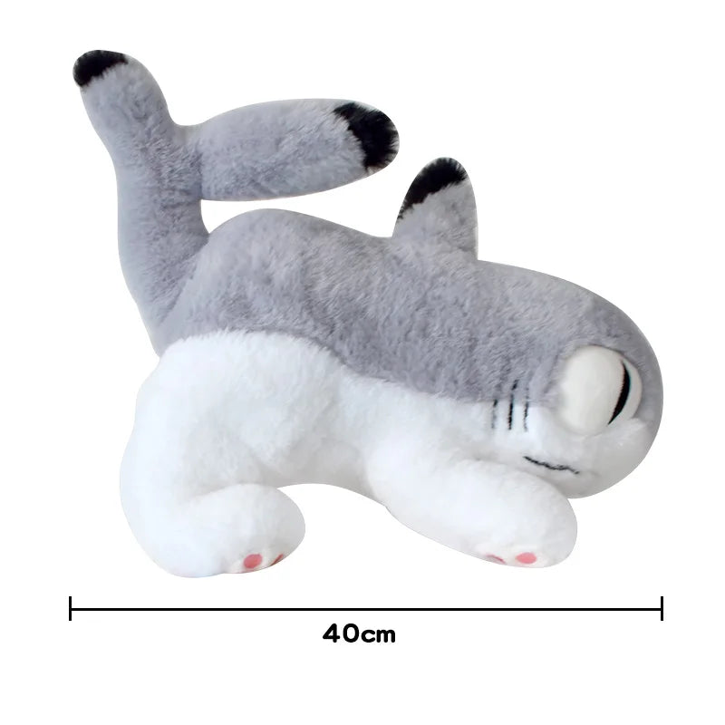 Genuine Sharkitty Plush Doll Cartoon Plush Toy  Anime Figure Standing Action Figures Room Decoration Girl Surprise Gift