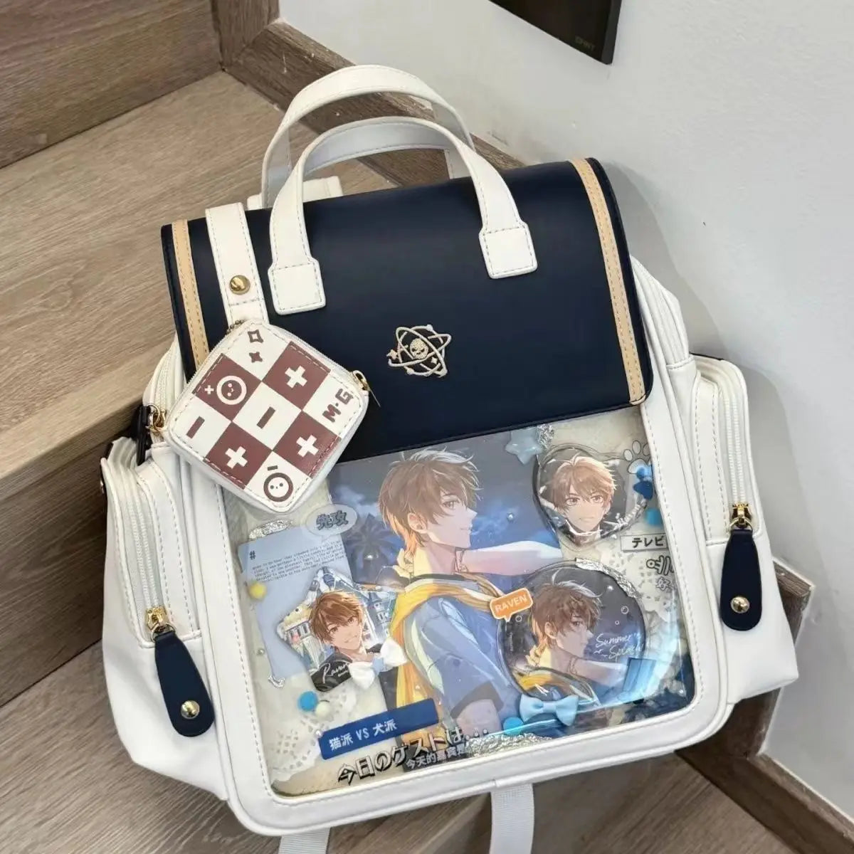 JIAERDI Transparent Ita Bag Backpack Women Harajuku Aesthetic JK Uniform Mochila Schoolbag Female Large Capacity Backpacks