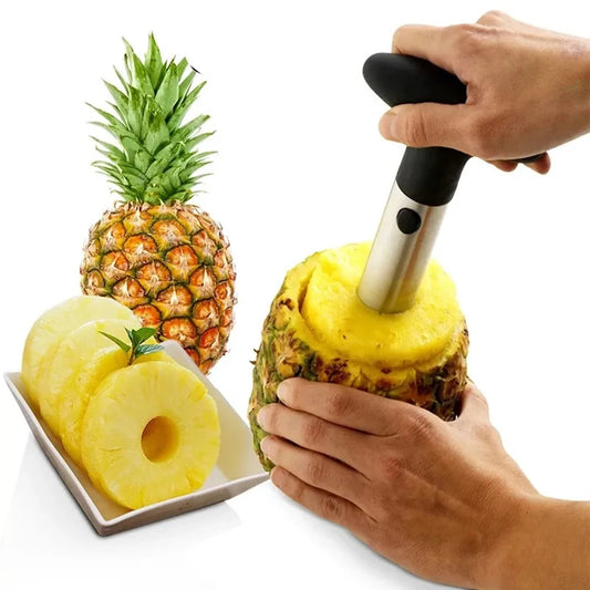 Manufacturer   1PCS Spot Stainless Steel Pineapple Peeler Pineapple Corer Slicer Fruit Cutter Easy Slicer Peeler Kitchen Gadget Delivery Fast   kitchen gadgets