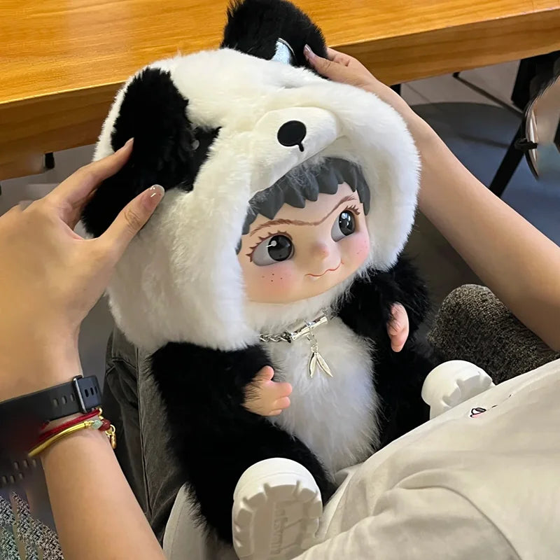 17/38cm Instock Wakuku Pangdada Panda Limited Edition Blind Box Celebrity Tide Play Collectible Toy Bags Hanging Decoration Gift