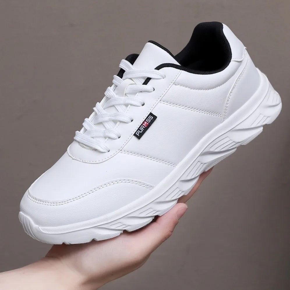 Manufacturer   New Men's Sneakers Fashion Leather Men's Casual Shoes Outdoor Jogging Training Shoes High-Quality Comfortable Men's Shoes    Sneakers