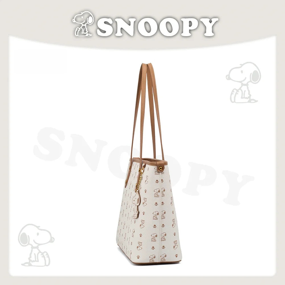 Snoopy Large Capacity Tote Bag  New Bag Handheld Women's Bag Commuting Shoulder Bag Brand Drop Shipping Crossbody