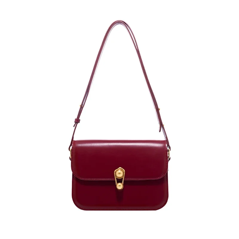 LA FESTIN Women's bag Luxury Brand  New Fashion Shoulder Crossbody Square Bags Tote Bags Designer Handbag Split Leather
