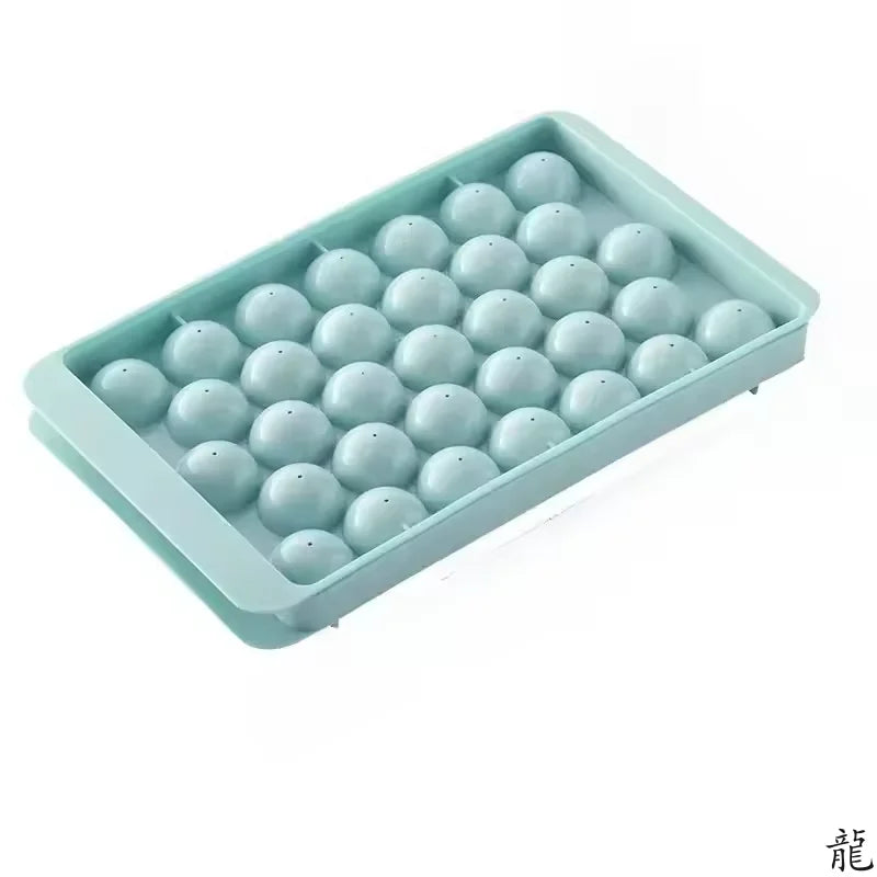 manufacturer  33 Ice Boll Hockey PP Mold Frozen Whiskey Ball Popsicle Ice Cube Tray Box Lollipop Making Gifts Kitchen Tools Accessories   Kitchen gadgets