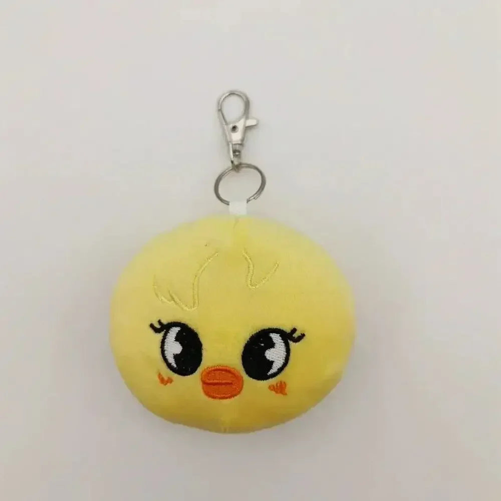 New KPOP Skzoo Plush Keychain Korean Ide Pendant Toy Keychain Fan Collection Giftsol Felix HyunJin Jisung Plush Cartoon