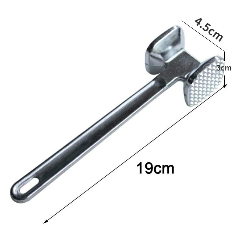 manufacturer  1PC Zinc Alloy Meat Tenderizer Hammer Mallet Tool for Pounding Beef Steak Chicken Pork Meat Hammer Kitchen Tool   Kitchen gadgets