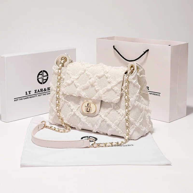 All-in-one bag women  new senior sense birthday gift chain crossbody bag fashion single shoulder underarm bag