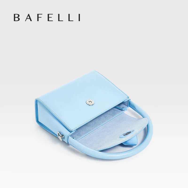 ORIGINAL BAFELLI BAG WOMEN‘S  NEW SMALL LEATHER HANDBAGS LUXURY FASHION BRAND CROSSBODY CAT PURSE DESIGNER STYLE