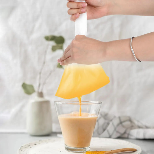 Manufacturer   Reusable Filter CheeseCloth Bag with Adjustable Drawstring 100 Mesh Strainer Bag for Brewing Hops Grains Fruit Wine Straining   kitchen gadgets