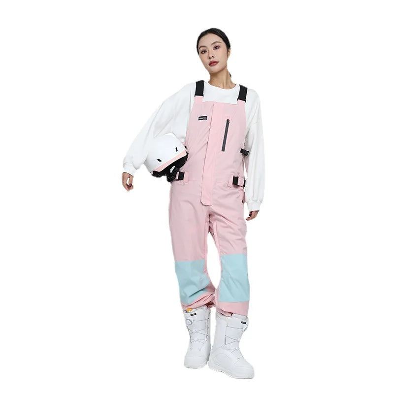 New Adult Man Women Skiing Pants Outdoor Single Double Board Ski Sports Winter Windproof  WaterProof Breathable Warm Pant