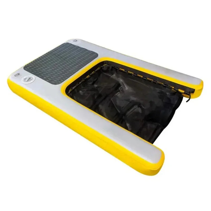 Inflatable Pup Plank Dog Float Floating Ramp Ladder For Pools Boats Docks Dog On Water Ladder Steps For Pets