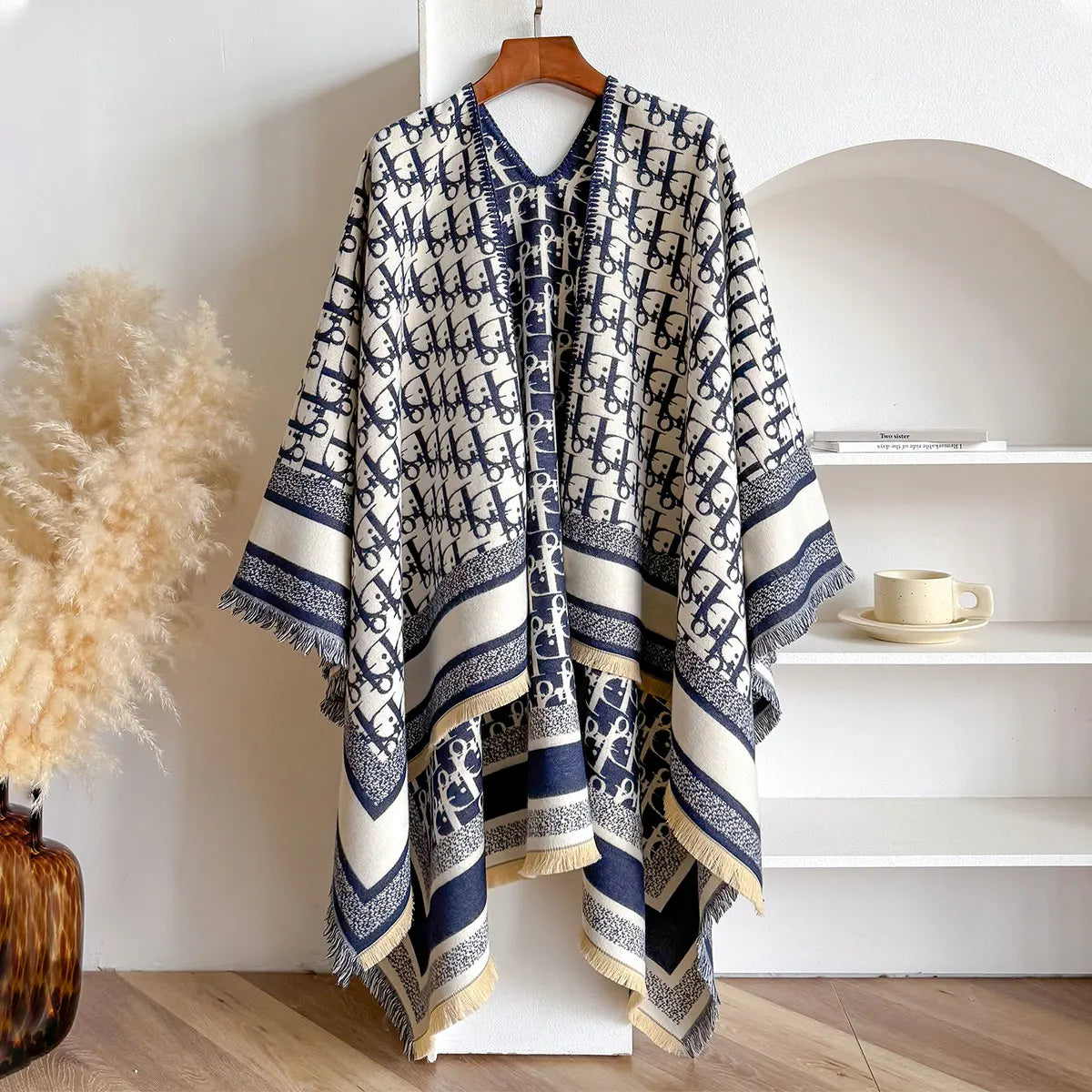 Luxury Kerchief Imitation Cashmere Scarf Women Design Warm Pashmina Blanket Scarves Female Shawl Wraps Thick Foulard Bufand