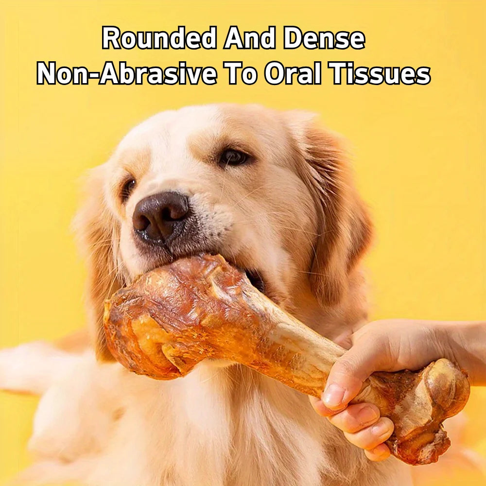 240g/8.46oz(2 Count x120g/4.23oz)6 Inch Beef Dog Bone for Aggressive Chewers, Large and Medium Breed Dog Treat, Natural dog food