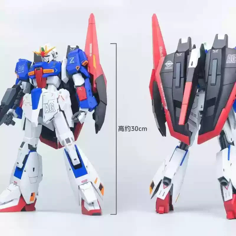 Large Flash Amplification 1/72 Zeta Warrior Assembly Model Anime Cartoon Action Doll Plastic Model Hobbies Toy Collection Gifts
