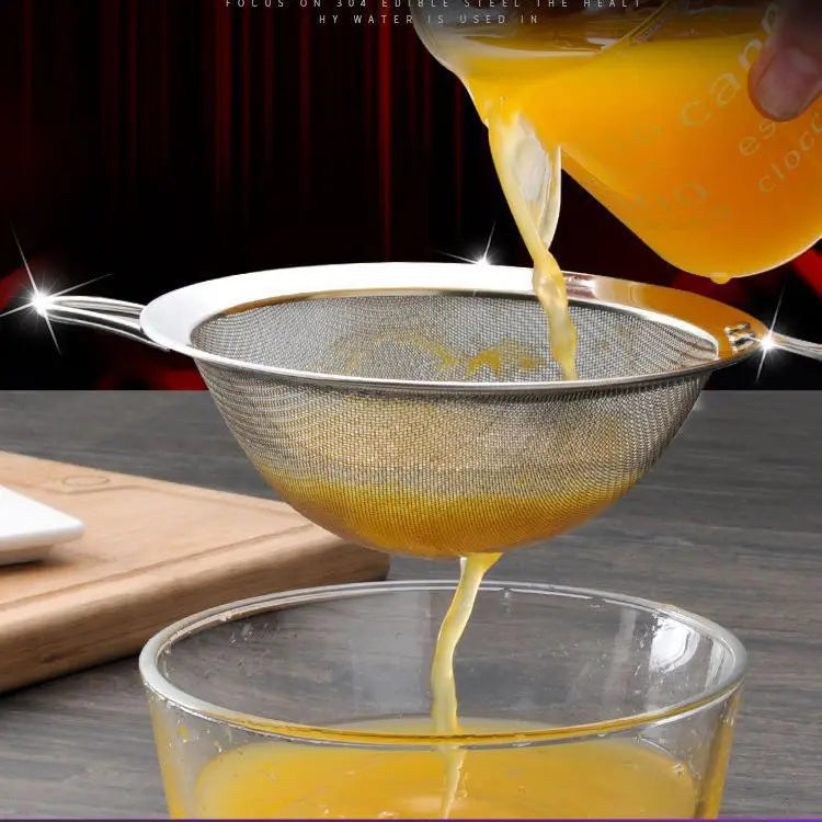 Manufacturer   1-3Pcs Stainless Steel Wire Fine Mesh Oil Strainer Flour Colander Sieve Sifter Pastry Baking Tools Kitchen Accessories   kitchen gadgets