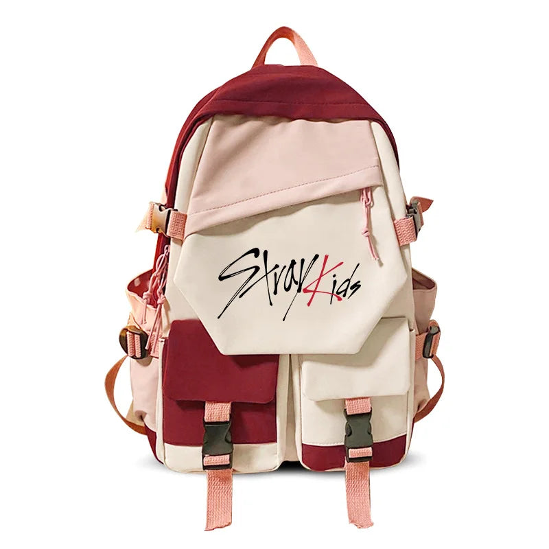 Backpack for Fans Kpop Singer Team Travel Laptop Backpack Bags Bangchan Woojin Lee Know Minho Fans BagLightweight Backpack