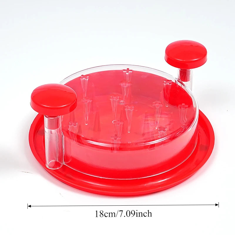 Manufacturer   Chicken Shredder with Transparent Cover Hand Shred Machine Torn Chicken Anti-Slip Base for Chopping Chicken, Beef, Vegetables   kitchen gadgets