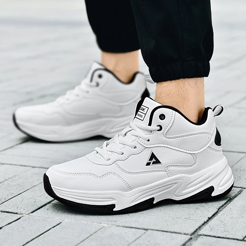 Manufacturer   Men's high quality plus size casual sneakers Four seasons soft sole outdoor breathable running shoes students light sports shoes    Sneakers