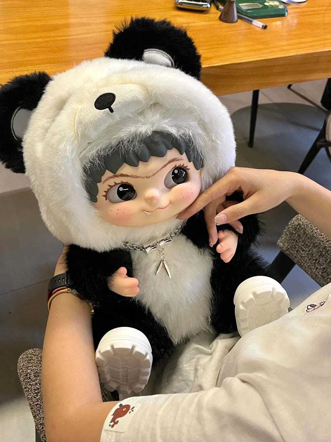 17/38cm Instock Wakuku Pangdada Panda Limited Edition Blind Box Celebrity Tide Play Collectible Toy Bags Hanging Decoration Gift