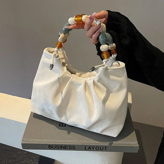 Women's bag  new style trendy small square bag versatile commuter handbag messenger bag